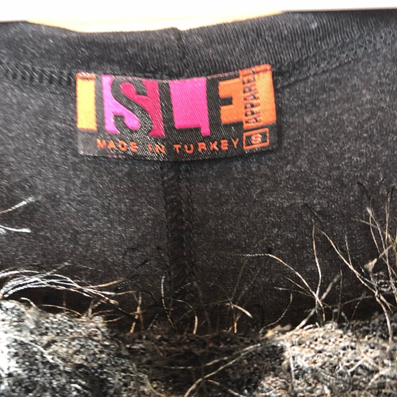 🏖 Isle Apparel Fringe Knit Leopard Dress J3 - Picture 5 of 5